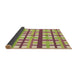 Thickness of Patterned Green Rug, pat2720brn