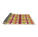 Thickness of Patterned Red Rug, pat2720org