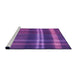 Sideview of Machine Washable Transitional Crimson Purple Rug, wshpat2723pur