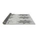 Thickness of Patterned Platinum Gray Rug, pat273gry