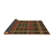 Thickness of Patterned Light Brown Rug, pat2730brn