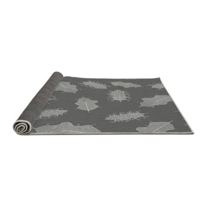 Thickness of Patterned Gray Rug, pat2733gry