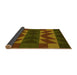 Thickness of Patterned Red Rug, pat275yw