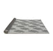 Thickness of Patterned Platinum Silver Gray Rug, pat2754gry