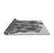 Thickness of Patterned Platinum Silver Gray Rug, pat2759gry