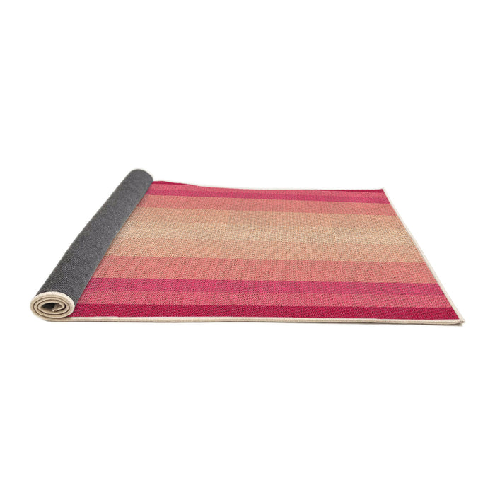 Thickness of Patterned Crimson Red Rug, pat2762org