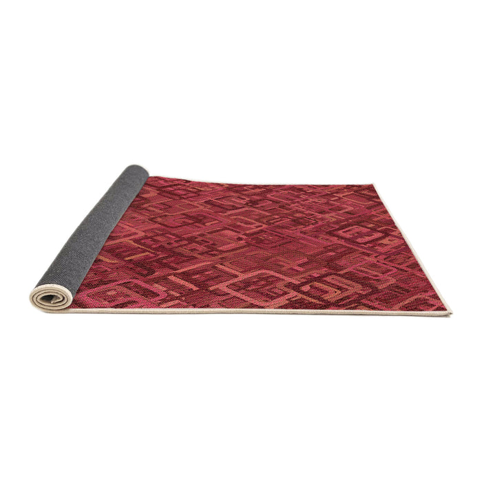 Thickness of Patterned Red Rug, pat2775org