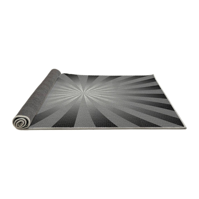 Thickness of Patterned Gray Rug, pat2776gry