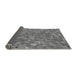 Thickness of Patterned Ash Gray Rug, pat2779gry