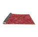 Thickness of Patterned Red Rug, pat2779org