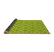 Sideview of Patterned Pistachio Green Rug, pat2781yw