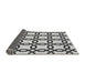 Thickness of Patterned Platinum Gray Rug, pat2784gry