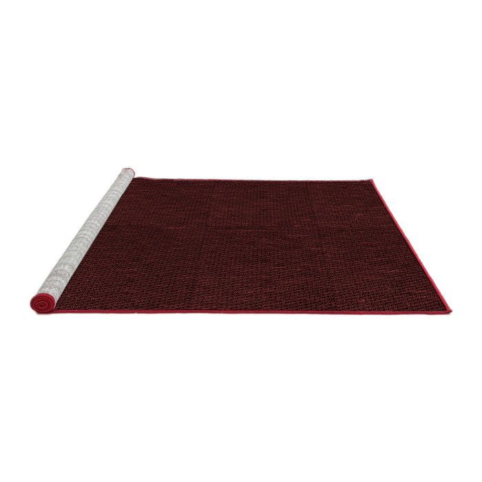 Sideview of Machine Washable Transitional Black Brown Rug, wshpat2786rd