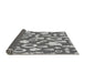 Thickness of Patterned Silver Gray Rug, pat279gry