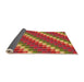 Thickness of Patterned Red Rug, pat2792org