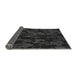 Thickness of Patterned Midnight Gray Rug, pat2793gry