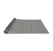 Thickness of Patterned Silver Gray Rug, pat2798gry