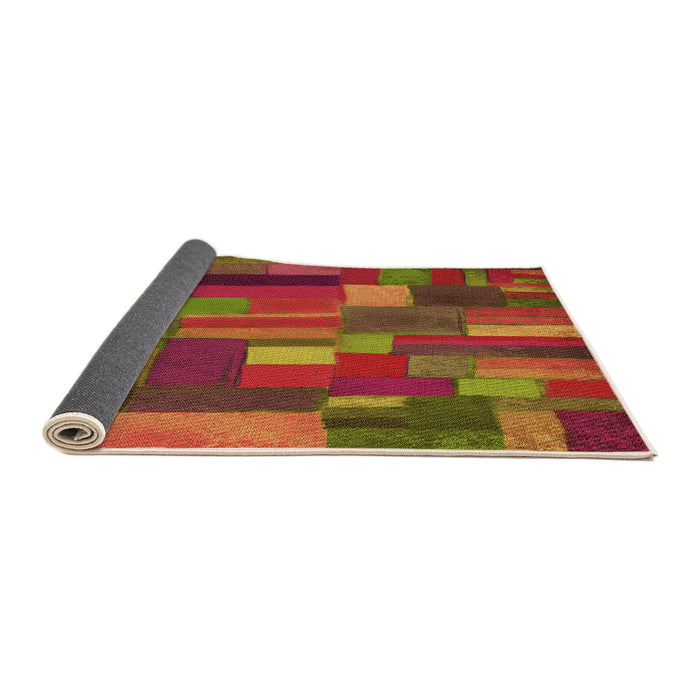 Thickness of Patterned Red Rug, pat28org