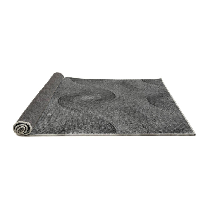 Thickness of Patterned Gray Rug, pat2807gry