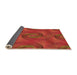 Thickness of Patterned Orange Red Orange Rug, pat2807org