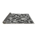 Thickness of Patterned Cloud Gray Rug, pat281gry