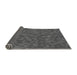 Thickness of Patterned Black Rug, pat2810gry