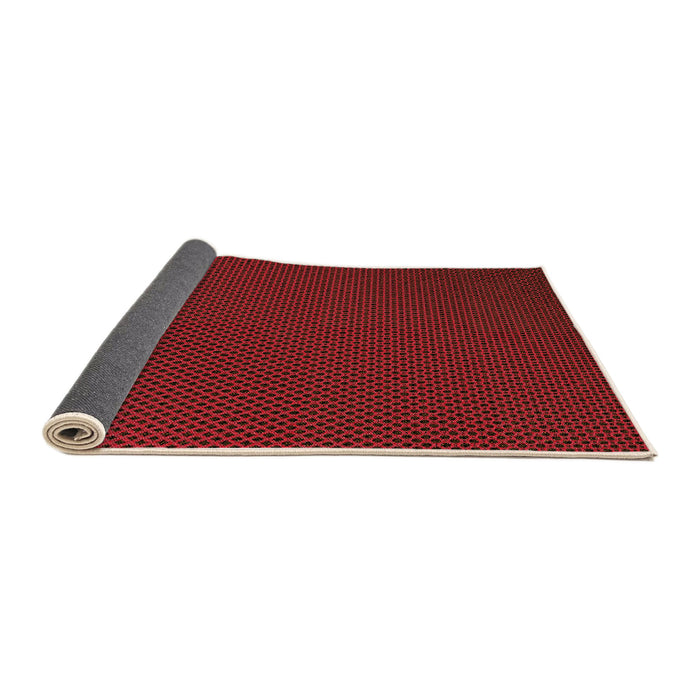 Thickness of Patterned Red Rug, pat2814org