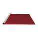 Sideview of Machine Washable Transitional Red Rug, wshpat2814rd