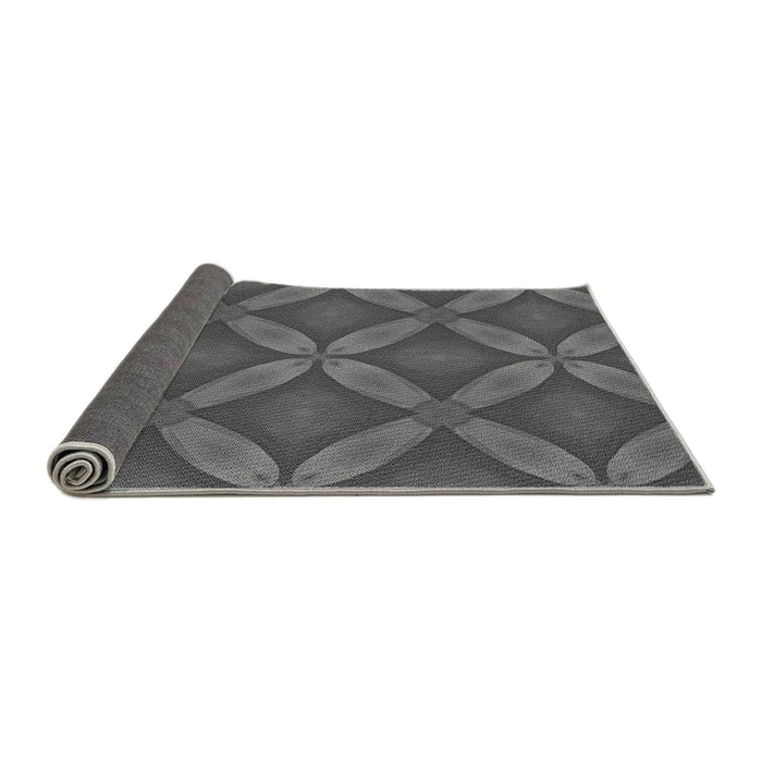 Thickness of Patterned Gray Rug, pat2816gry