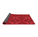 Thickness of Patterned Red Rug, pat2816rd