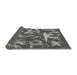 Thickness of Patterned Gunmetal Gray Rug, pat2830gry