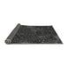 Thickness of Patterned Midnight Gray Rug, pat2832gry