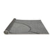 Thickness of Patterned Smokey Gray Rug, pat2842gry