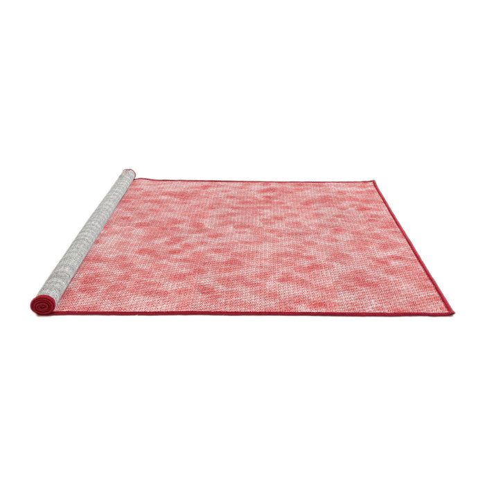 Sideview of Machine Washable Transitional Pink Rug, wshpat2846rd