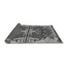 Thickness of Patterned Dark Gray Rug, pat2849gry