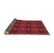 Thickness of Patterned Red Rug, pat2871org