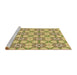 Sideview of Machine Washable Transitional Light Brown Rug, wshpat2872brn