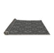 Thickness of Patterned Platinum Gray Rug, pat2890gry