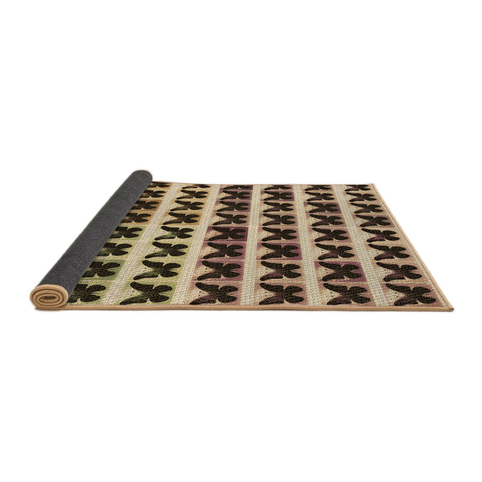 Thickness of Patterned Bakers Brown Rug, pat2900brn