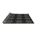 Thickness of Patterned Midnight Gray Rug, pat2905gry