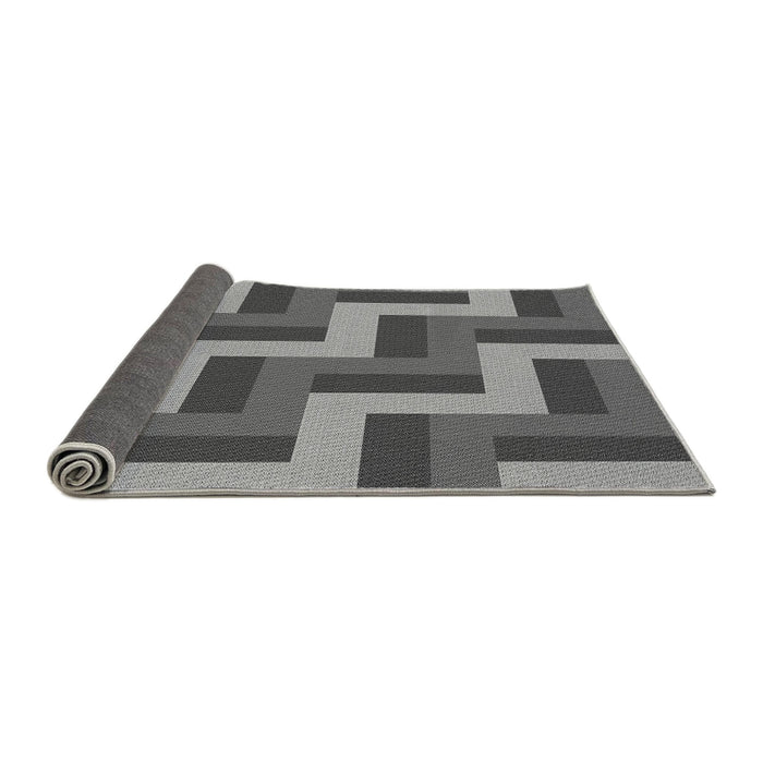Thickness of Patterned Gray Rug, pat2906gry