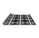 Thickness of Patterned Cloud Gray Rug, pat2908gry