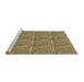 Sideview of Machine Washable Transitional Oak Brown Rug, wshpat2909brn