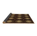 Thickness of Patterned Light Brown Rug, pat2911brn