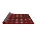 Thickness of Patterned Red Rug, pat2914rd