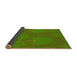 Thickness of Patterned Seaweed Green Rug, pat2920yw