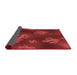 Thickness of Patterned Tomato Red Rug, pat2921rd