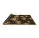 Thickness of Patterned Light Brown Rug, pat2927brn