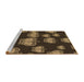 Sideview of Machine Washable Transitional Light Brown Rug, wshpat2927brn