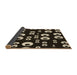 Thickness of Patterned Black Rug, pat2931brn